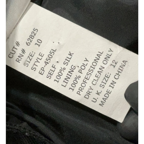 Tadashi silk black maxi skirt - Picture 5 of 5